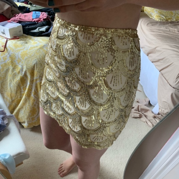 Sequin skirt - Picture 2 of 2
